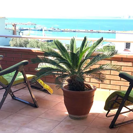 아파트 Nautica 10 - Apartamento Terraza Con Vistas Al Mar - Aire Acondicionado - Cerca Puerto, Playa Y Centro *